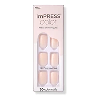 Kiss imPRESS Color Short Press-On Manicure Nails