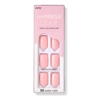 Kiss imPRESS Color Short Press-On Manicure Nails