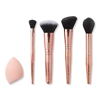 e.l.f. Cosmetics Complexion Essentials Brush & Sponge Set