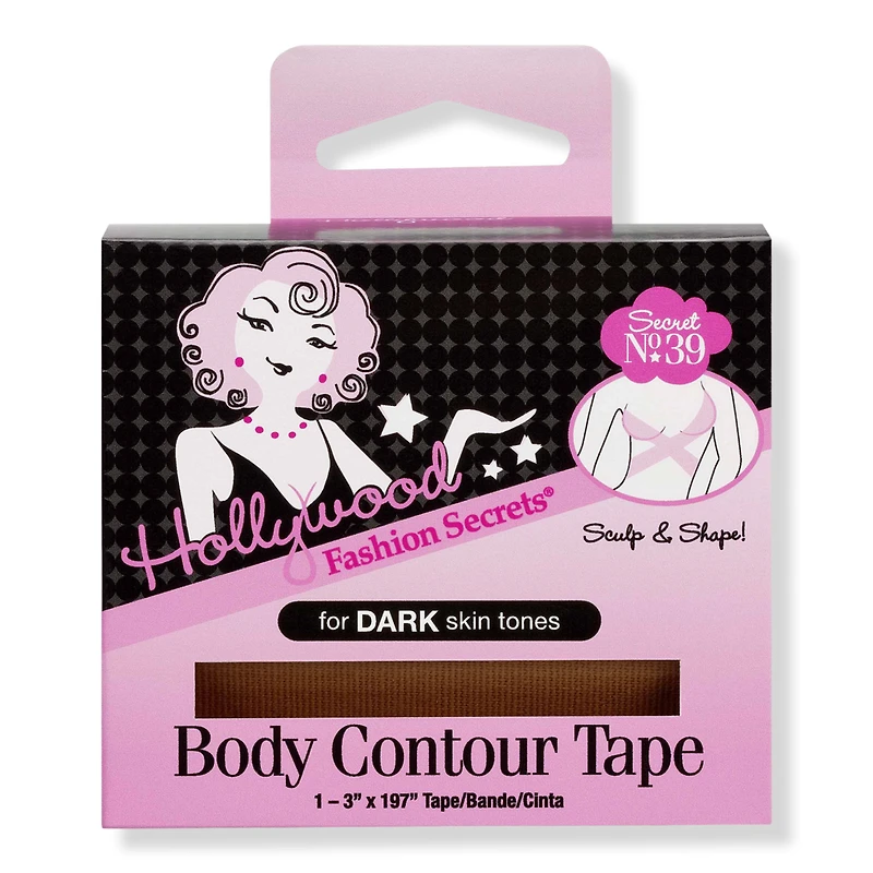 Hollywood Fashion Secrets Body Contour Tape, Self-Adhesive