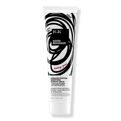 IGK Good Behavior Spirulina Protein Smoothing Blowout Balm