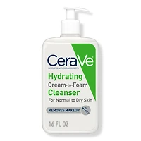 CeraVe Hydrating Cream-to-Foam Cleanser - oz