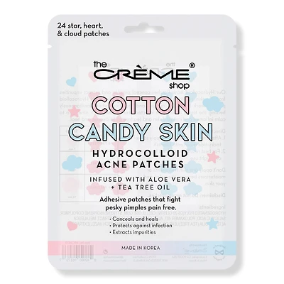 The Creme Shop Cotton Candy Skin Hydrocolloid Acne Patches