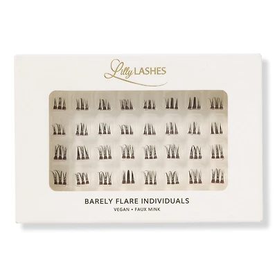 Lilly Lashes Barely Flare Individual Flare Faux Mink Lashes