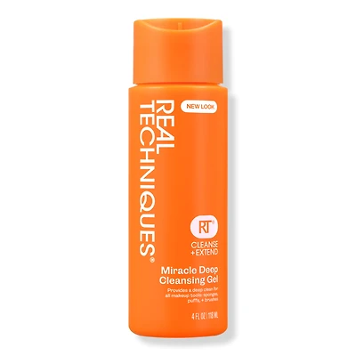 Real Techniques Miracle Deep Brush + Sponge Cleansing Gel