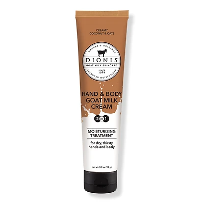 Dionis Hand & Body Goat Milk Cream - Creamy Coconut Oats