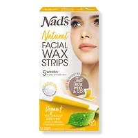 Nads Natural Natural Facial Wax Strips