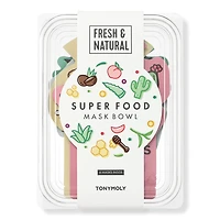 TONYMOLY Super Food Bowl Sheet Mask Set