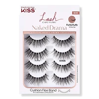 Kiss Lash Couture Naked Drama Multipack, Ruffle