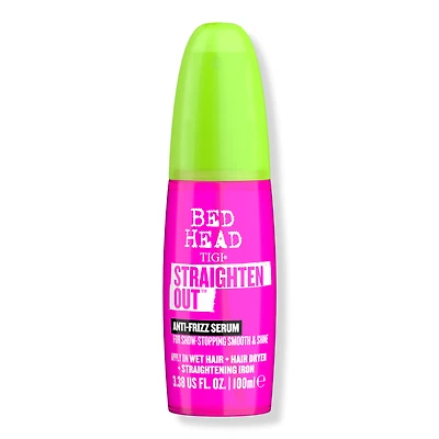 Bed Head Straighten Out Anti Frizz Serum For Smooth Shiny Hair