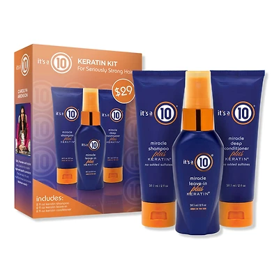 It's A 10 Travel Size Miracle Keratin Kit