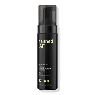 b.tan Tanned AF 1 Hour Self Tan Mousse