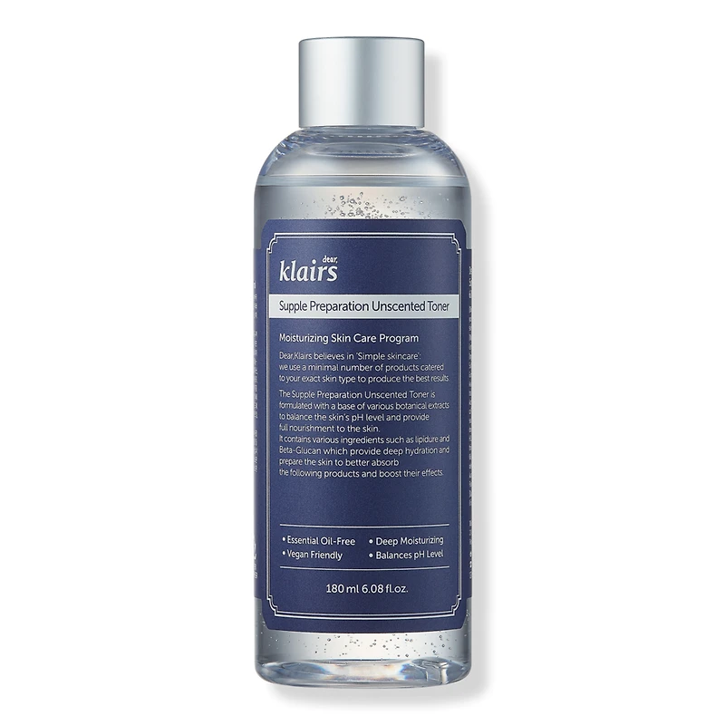Klairs Supple Preparation Unscented Toner