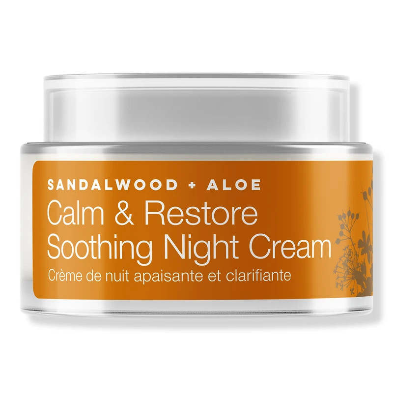 Urban Veda Calm & Restore Sandalwood + Aloe Vera Soothing Night Cream