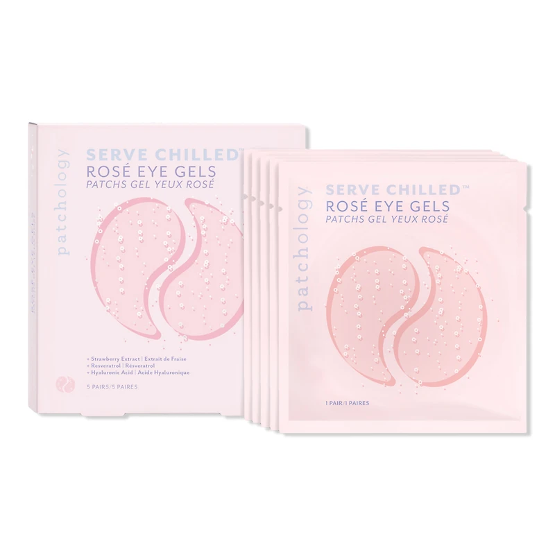 Patchology Serve Chilled Rose Hydrating Eye Gels - pair