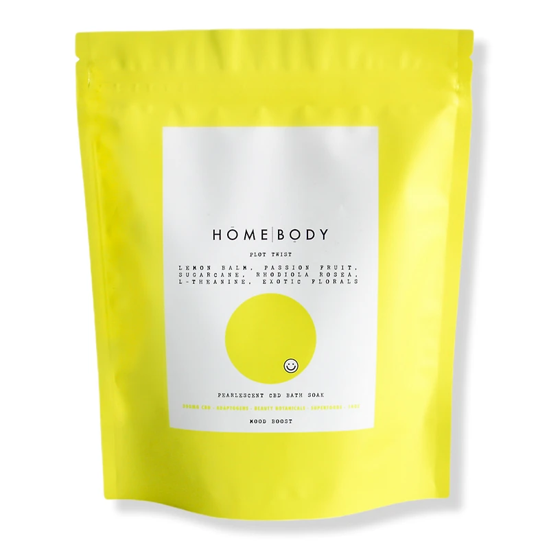 Homebody Plot Twist Pearlescent CBD Bath Bomb Soak - oz