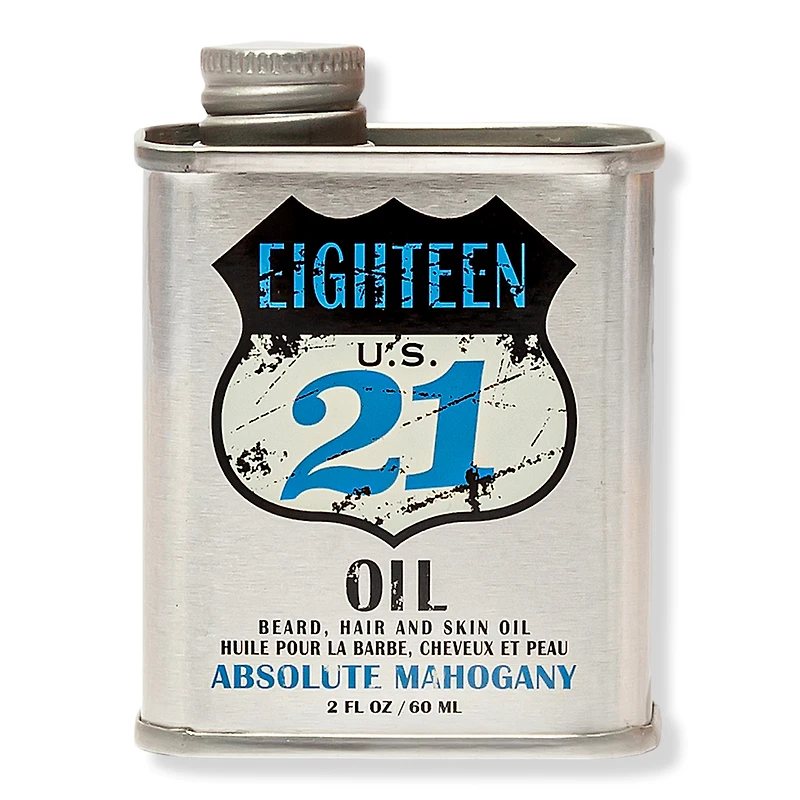 18.21 Man Made Absolute Mahogany Lightweight, Conditioning Beard, Hair & Skin Oil