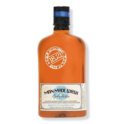 18.21 Man Made Absolute Mahogany Shampoo, Conditioner and Body Wash