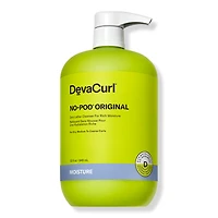 DevaCurl NO-POO ORIGINAL Zero Lather Cleanser For Rich Moisture - oz