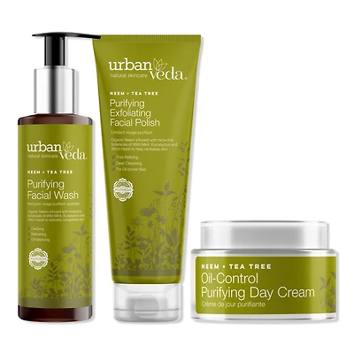 Urban Veda Neem & Tea Tree Purifying Skincare Heroes