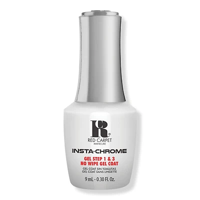 Red Carpet Manicure Insta-Chrome Gel Coat Step 1 & 3