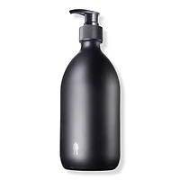Beast Reusable Matte Black Glass Hand Wash Bottle