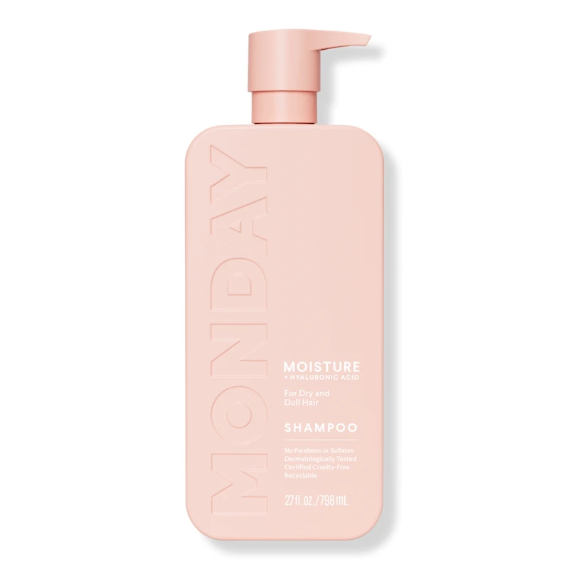 MONDAY Haircare MOISTURE Shampoo for Dry & Dull Hair with Hyaluronic Acid - oz