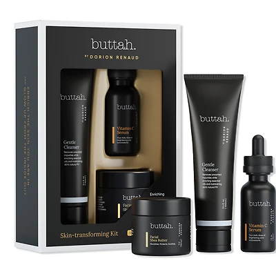 Buttah Skin Skin Transforming Kit with Facial Shea Butter