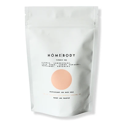 Homebody Vitamin Sea Pearlescent CBD Bath Bomb Soak - oz