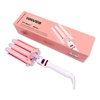 inh HAIR Triple Barrel Hair Waver