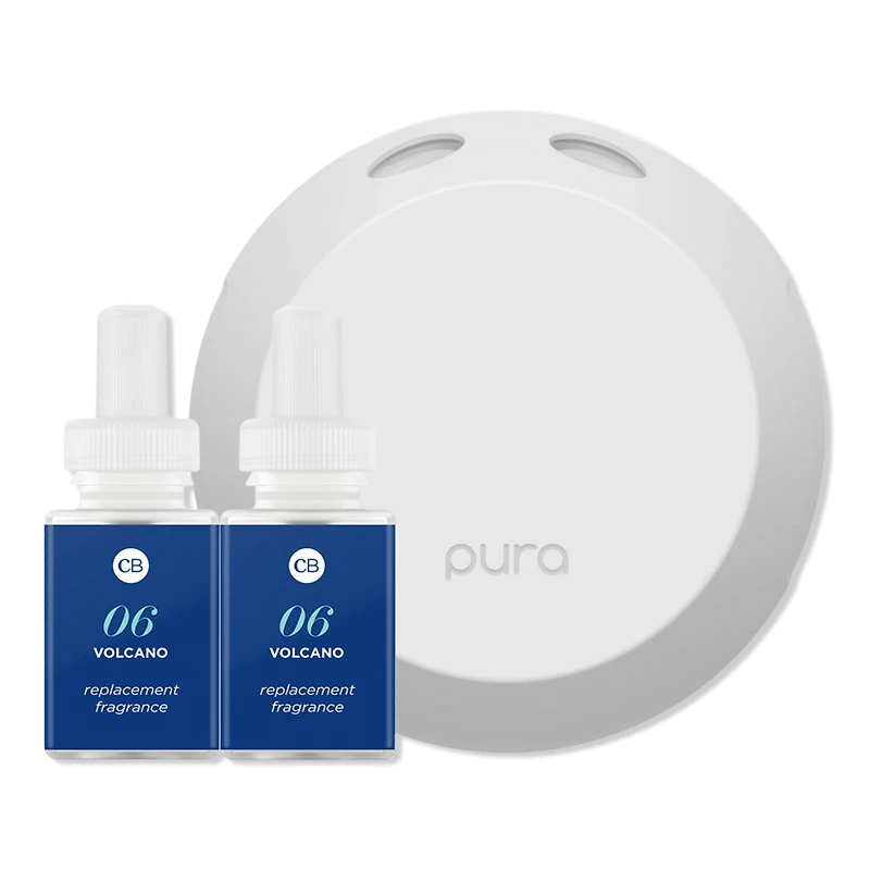 Pura 4 Home Diffuser x Capri Blue Volcano Starter Kit