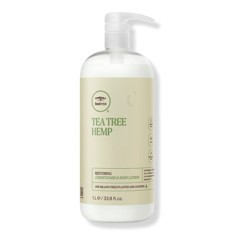 Paul Mitchell Tea Tree Hemp Restoring Conditioner & Body Lotion - oz