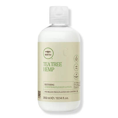 Paul Mitchell Tea Tree Hemp Restoring Conditioner & Body Lotion - oz