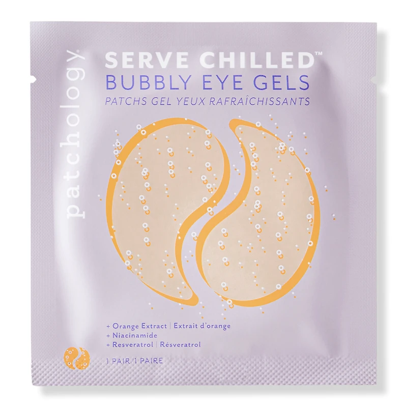 Patchology Serve Chilled Bubbly Brightening Eye Gels - pair