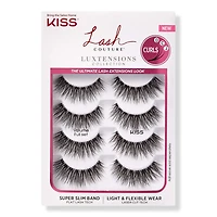 Kiss Lash Couture LuXtensions Collection Volume Full Set Multi-Pack