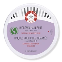 First Aid Beauty Ingrown Hair Pads with BHA & AHA - ct