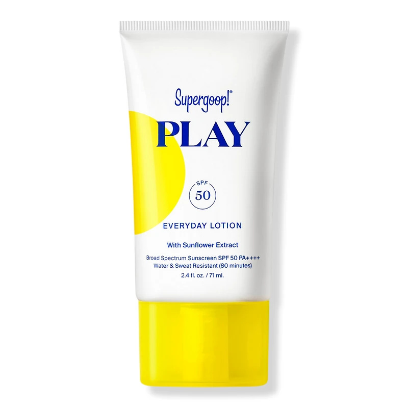 Supergoop! PLAY Everyday Lotion SPF 50 Sunscreen with Sunflower Extract - oz