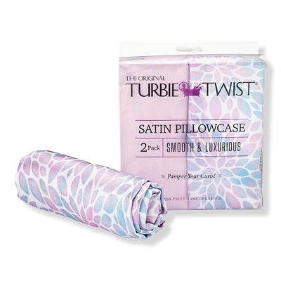 Turbie Twist Satin Pillowcases Set