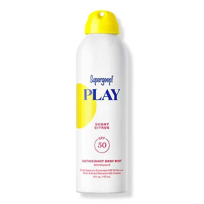 Supergoop! PLAY Antioxidant Body Mist SPF 50 - Sunny Citrus