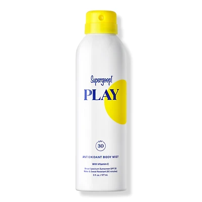 Supergoop! PLAY Antioxidant Body Mist SPF 30 Sunscreen with Vitamin C