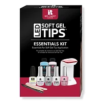 Red Carpet Manicure LED Soft Gel Nail Tips Essential Kit