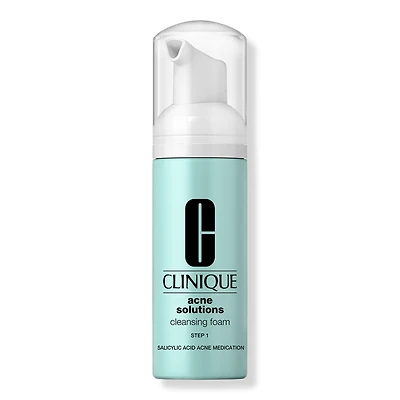 Clinique Acne Solutions Cleansing Foam Face Wash - oz