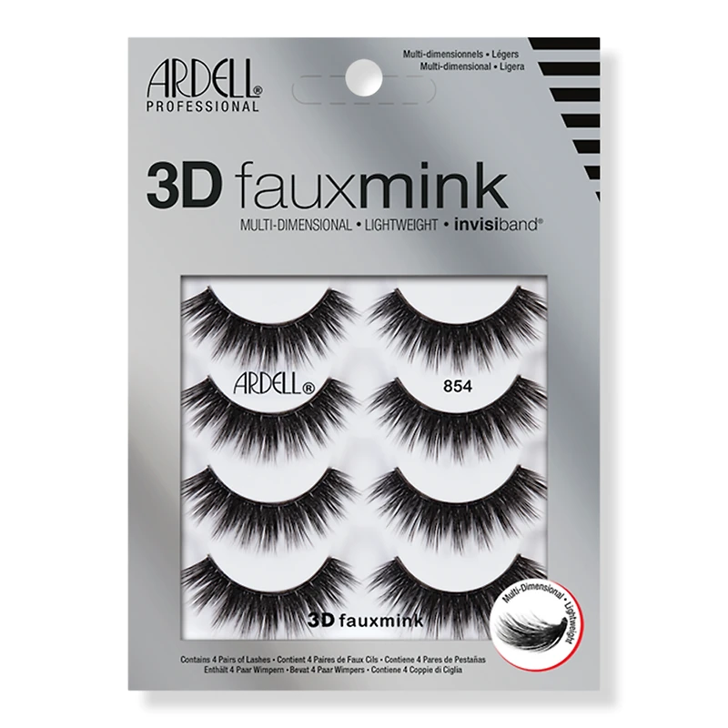 Ardell 3D Faux Mink Multipack Lashes - #854