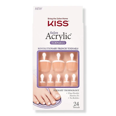 Kiss Walk Away Salon Acrylic Toenail Kit