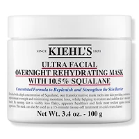 Kiehl's Since 1851 Ultra Facial Overnight Hydrating Mask with 10.5% Squalane