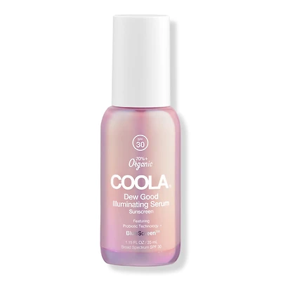 COOLA Dew Good Illuminating Serum Sunscreen with Probiotic Technology SPF 30