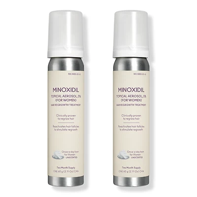 Virtue Flourish Minoxidil 5% Foam for Hair Growth