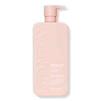 MONDAY Haircare SMOOTH Shampoo for Curly & Frizzy Hair with Wheat Protein - oz