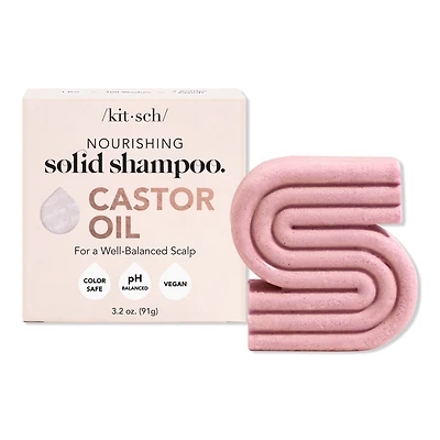 Kitsch Castor Oil Nourishing Hair Shampoo Bar
