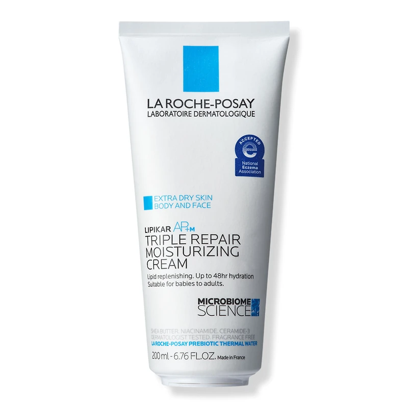 La Roche-Posay Lipikar AP+M Triple Repair Body Moisturizing Cream for Dry Skin - oz
